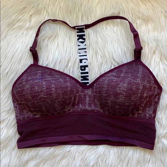 VS PINK PUSH UP SPORTS BRA